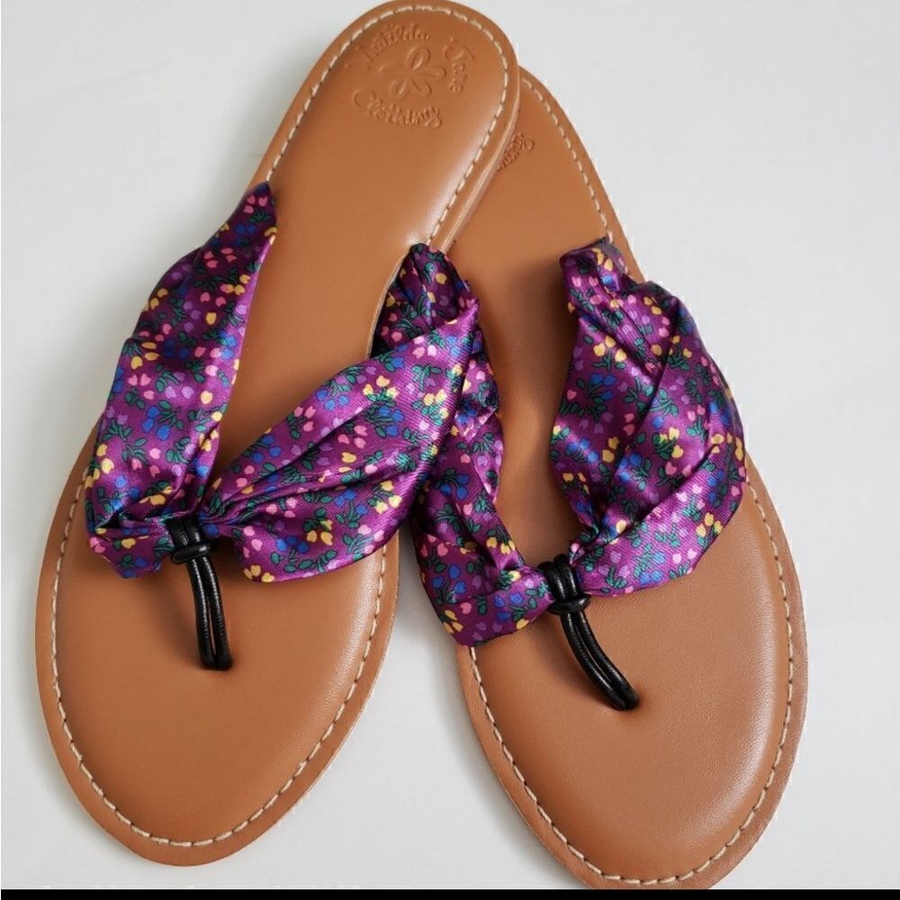 Matilda Jane Toes in the sand sandals, size 7